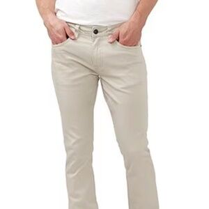 Mens Buffalo David Bitton Slim Fit Stretch Ash Jeans 34/30 -Ash